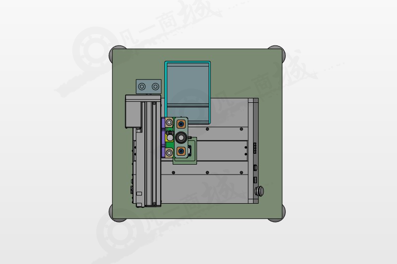 自動螺絲擰緊機3D模型 模型截圖[3]