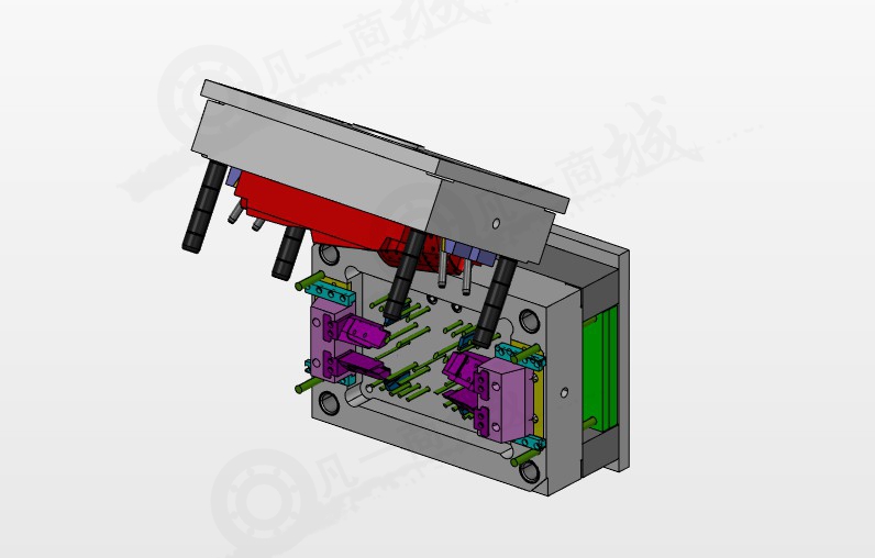 PC/ABS 注塑模具3D圖紙 模型截圖[1]
