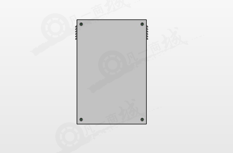 PLC配電箱(控制柜)模型圖 模型截圖[3]