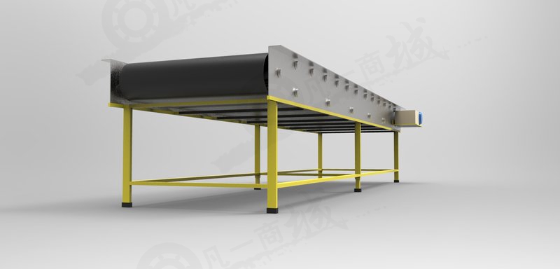 簡易帶式輸送機3D模型圖紙 模型截圖[3]