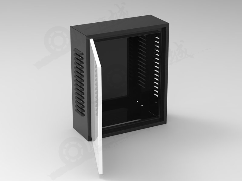 配電箱3D模型圖紙 模型截圖[2]