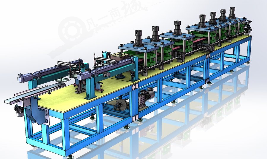 產品成型流水線3D圖紙 模型截圖[1]
