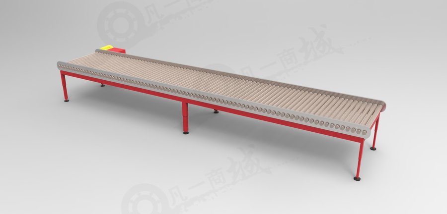 滾筒輸送機(jī)模型圖 模型截圖[5]