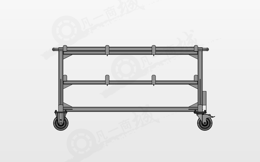 車間手推車模型圖紙 模型截圖[2]