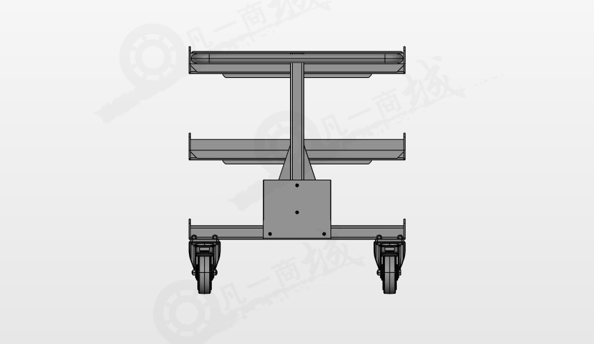 車間手推車模型圖紙 模型截圖[3]