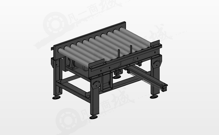 滾筒輸送機模型圖 模型截圖[1]