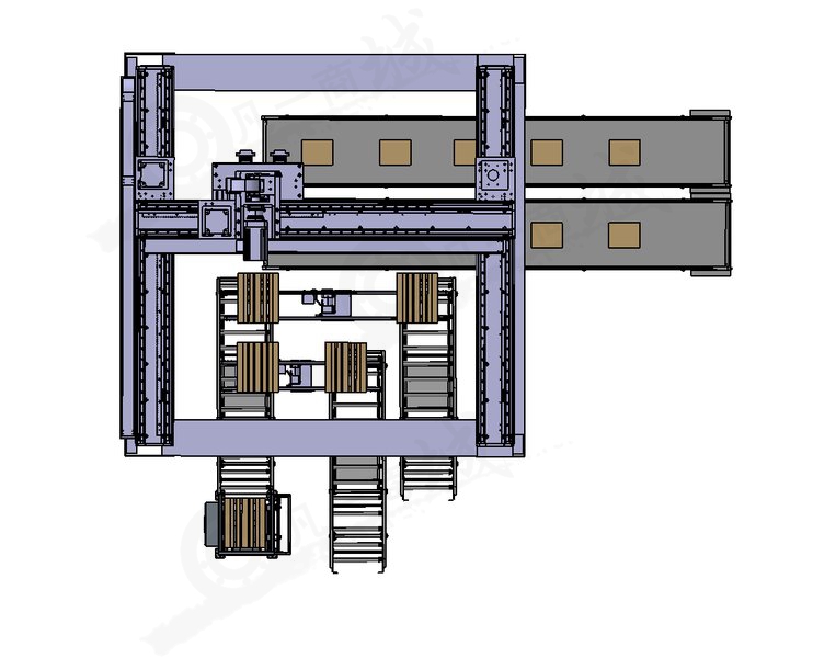 全自動(dòng)碼垛機(jī)器人3D模型 模型截圖[2]