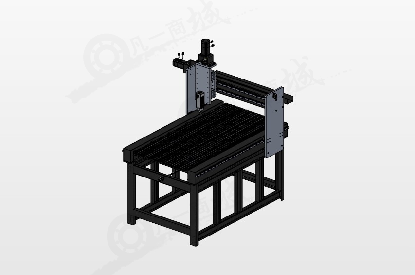 數(shù)控雕刻機(jī)模型 模型截圖[1]