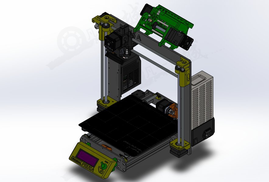 Prusa i3 3D打印機(jī)SW圖 模型截圖[2]