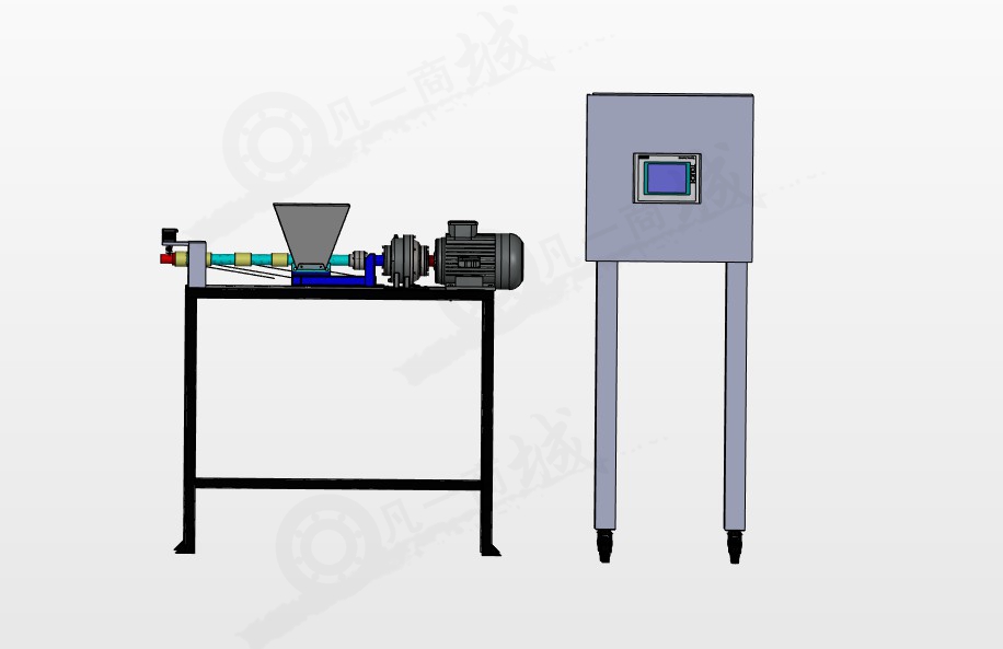 擠出機3D模型圖紙 模型截圖[3]