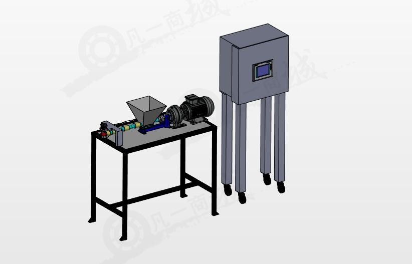 擠出機3D模型圖紙 模型截圖[1]