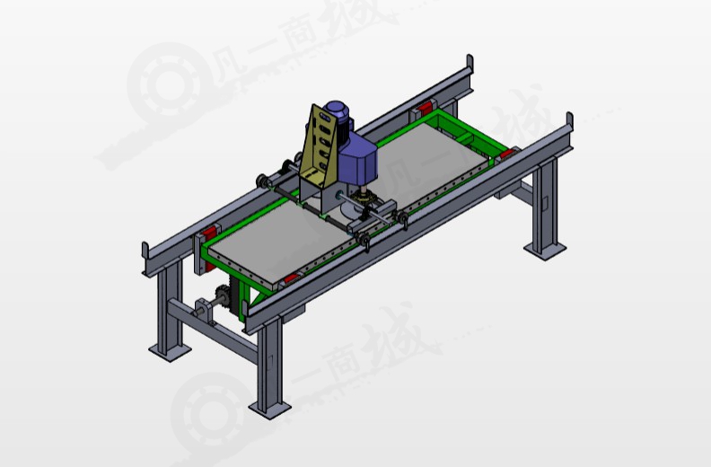 板材清潔機(jī)3D模型圖紙 模型截圖[1]