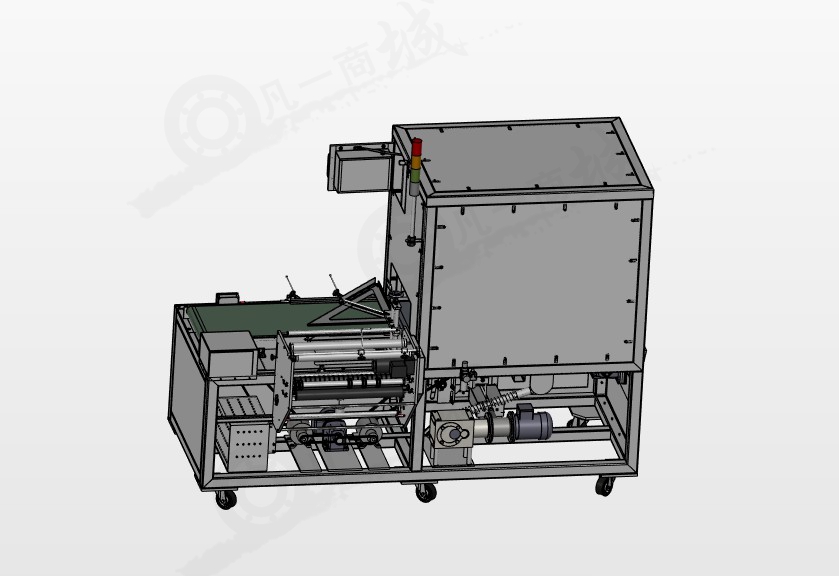 熱縮包裝機(jī)模型圖紙 模型截圖[3]