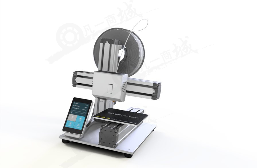 模組三軸平臺(tái) 用于3D打印、CNC雕刻等 模型截圖[2]