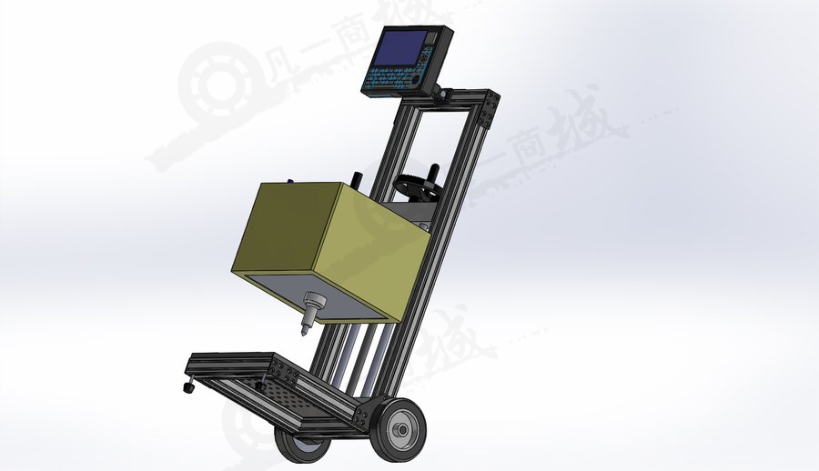 可移動沖針設(shè)備3D模型 模型截圖[1]