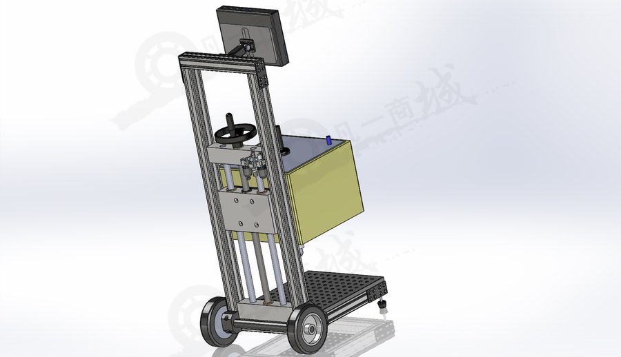 可移動沖針設(shè)備3D模型 模型截圖[3]