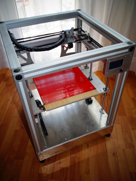 CoreXY結(jié)構(gòu)3D打印機(jī)模型圖紙 模型截圖[4]