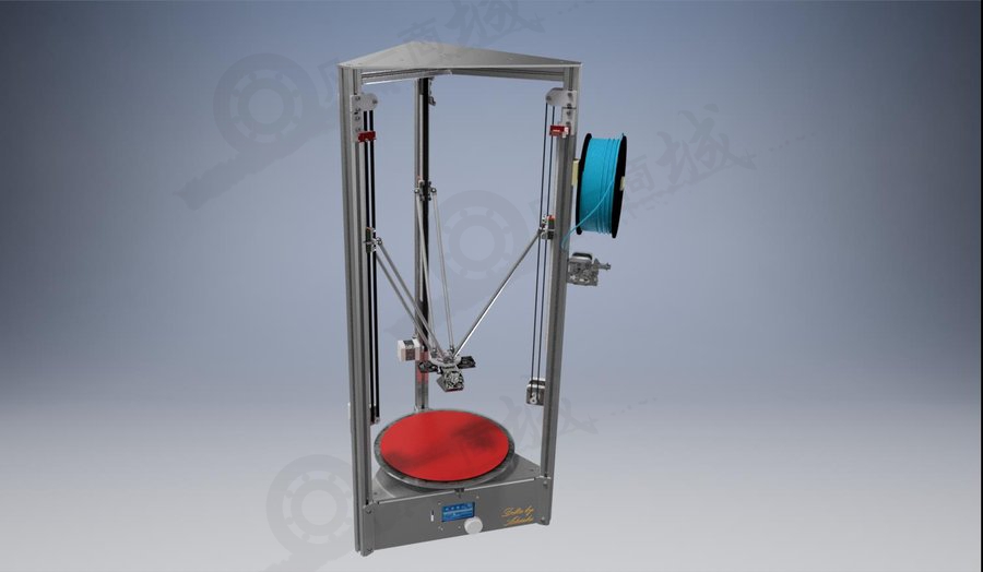 吊頂式3D打印機(jī)模型圖 模型截圖[7]