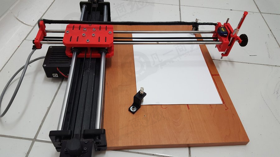 寫字機器人3D模型 模型截圖[1]