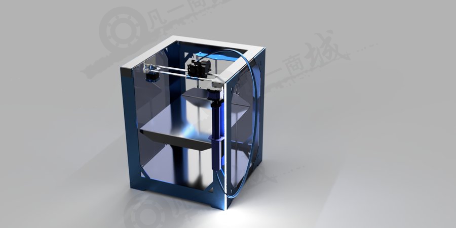 水凝膠3D打印機模型圖 模型截圖[1]