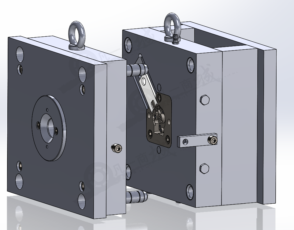 壓鑄模具3D模型圖紙 模型截圖[1]