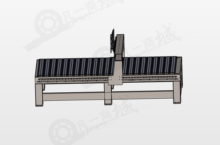 CNC數(shù)控機(jī)床框架模型圖 模型截圖[3]