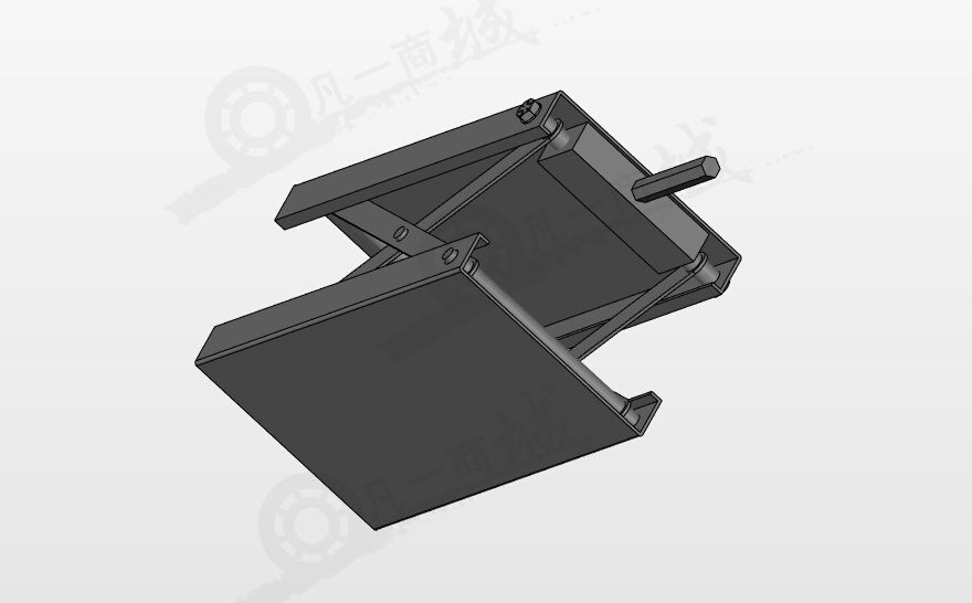 剪式升降平臺模型 模型截圖[4]