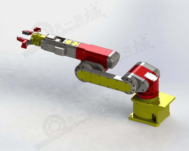 工業(yè)機(jī)器人手臂模型 模型截圖[2]
