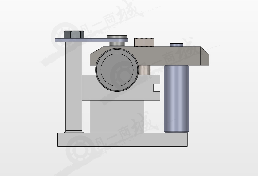 軸用夾具3D模型圖紙 模型截圖[3]