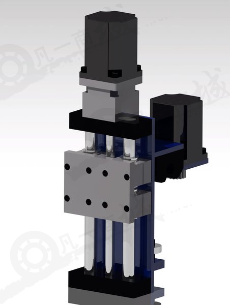 CNC激光雕刻機(jī)Z軸組件3D模型 模型截圖[4]