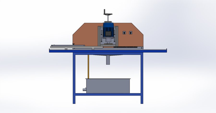 玻璃鉆孔拋光機(jī)3D模型圖紙 模型截圖[4]