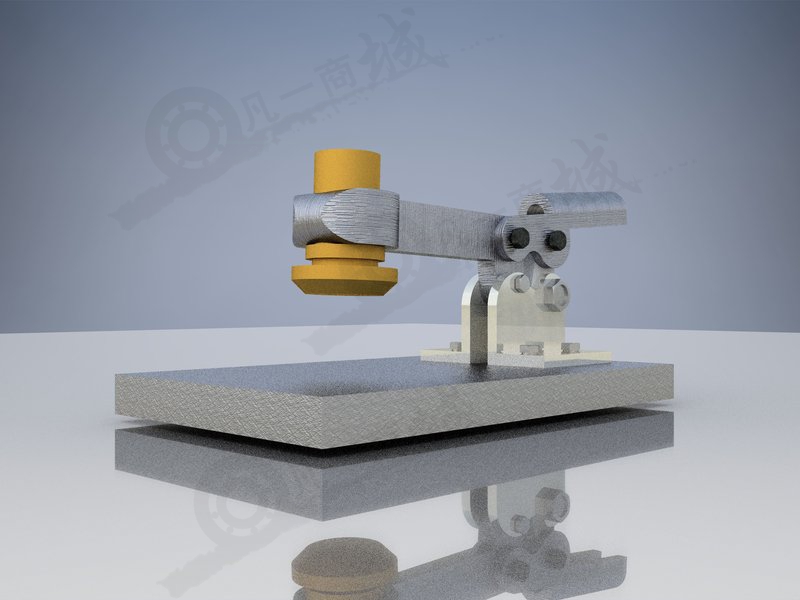 固定夾具3D模型圖紙 模型截圖[2]