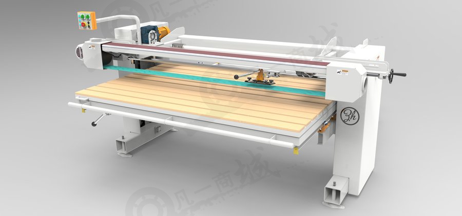 砂帶打磨機3D模型圖紙 模型截圖[2]