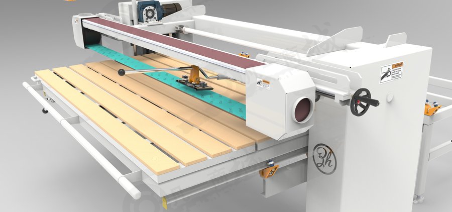 砂帶打磨機3D模型圖紙 模型截圖[1]