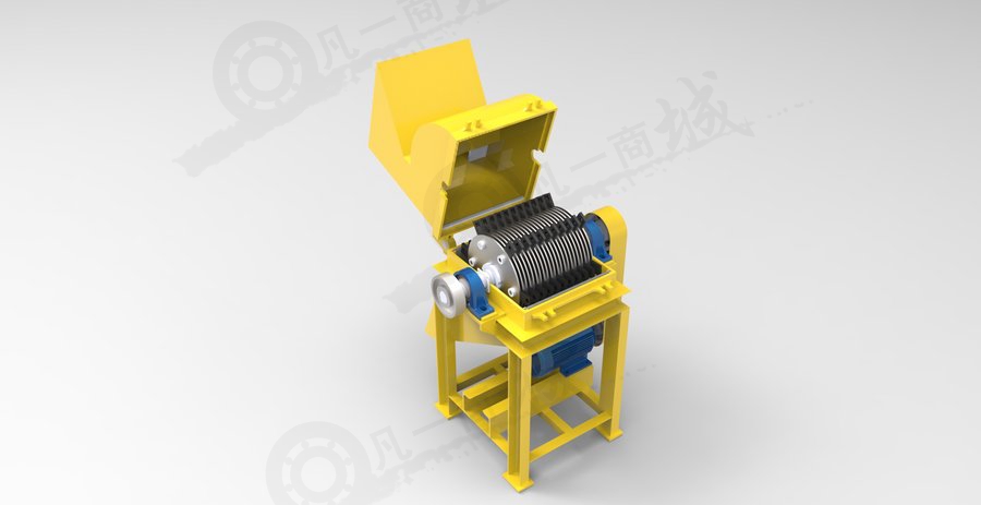 錘式粉碎機(jī)3D模型圖紙 模型截圖[2]