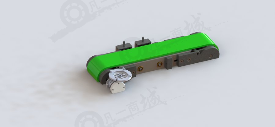 小型皮帶輸送機(jī)3D圖 模型截圖[1]