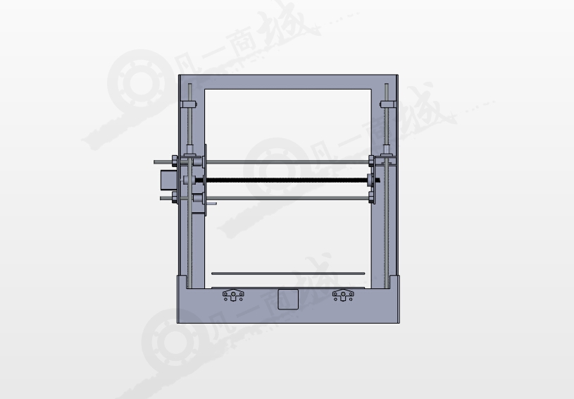 金屬框架3D打印機模型 模型截圖[2]