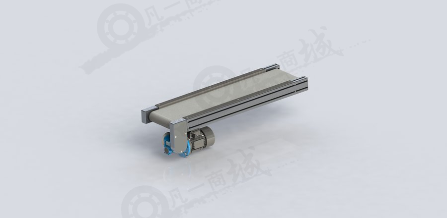 小型皮帶輸送機3D模型 模型截圖[1]