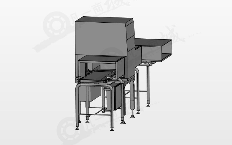 產(chǎn)品自動處理輸送線模型 模型截圖[3]