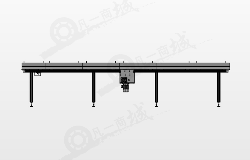 帶防護(hù)蓋輸送機(jī) 模型截圖[2]