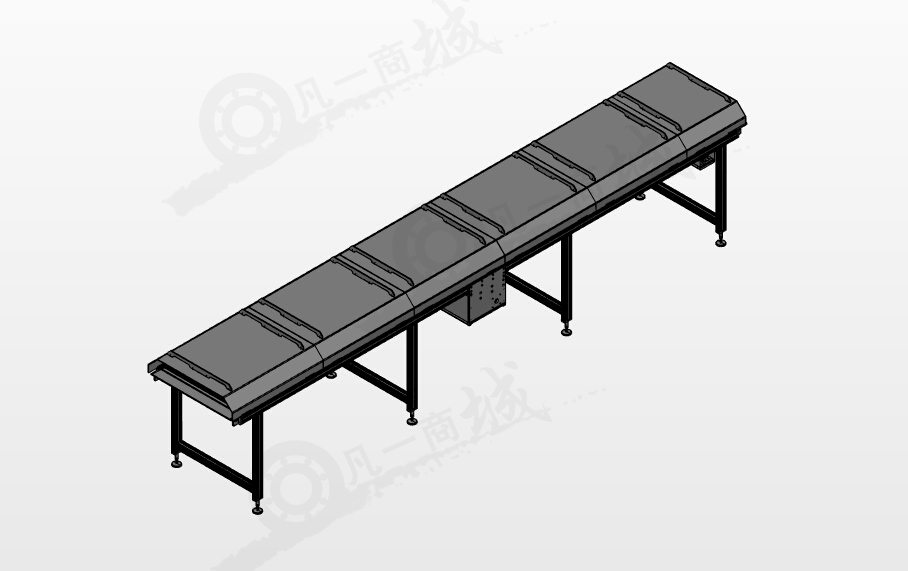 帶防護(hù)蓋輸送機(jī) 模型截圖[1]