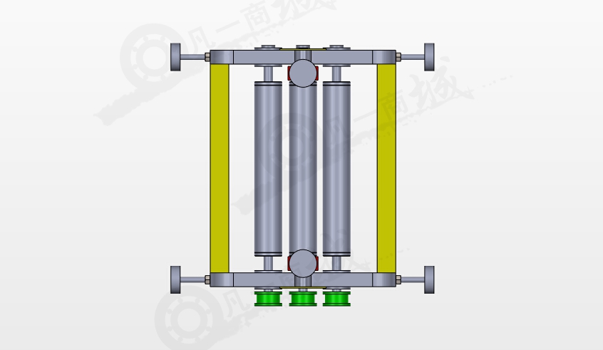 輥彎成形機(jī)構(gòu) 模型截圖[4]
