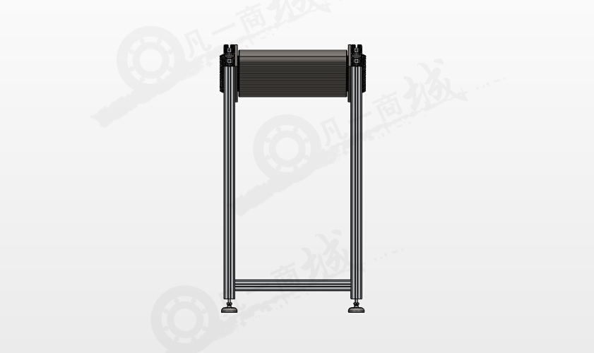 鋁型材框架滾筒輸送機(jī) 模型截圖[3]