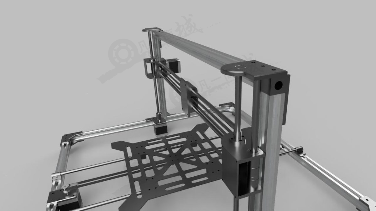 3D打印機(jī)框架設(shè)計(jì) 模型截圖[4]