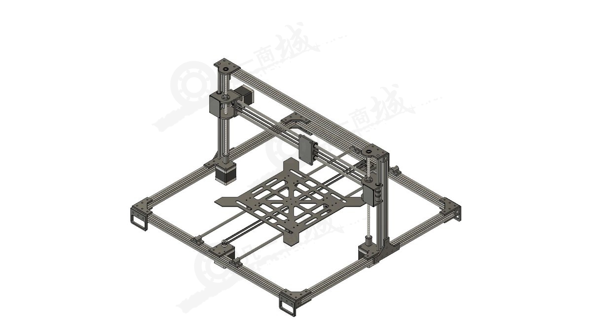 3D打印機(jī)框架設(shè)計(jì) 模型截圖[2]