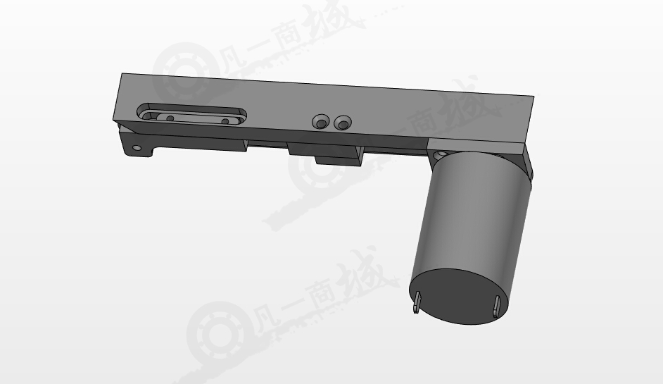小型砂帶電動(dòng)打磨機(jī) 模型截圖[2]