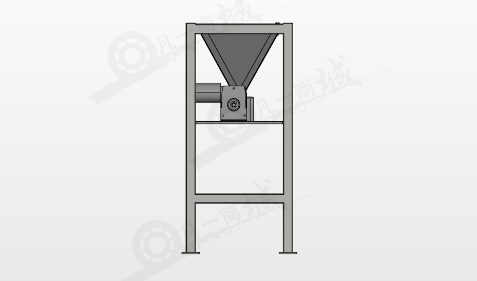 自制漏斗形谷物打磨機 模型截圖[3]