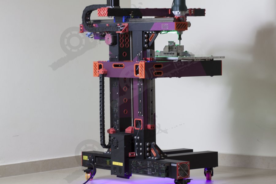 3D打印的數(shù)控銑床 模型截圖[4]