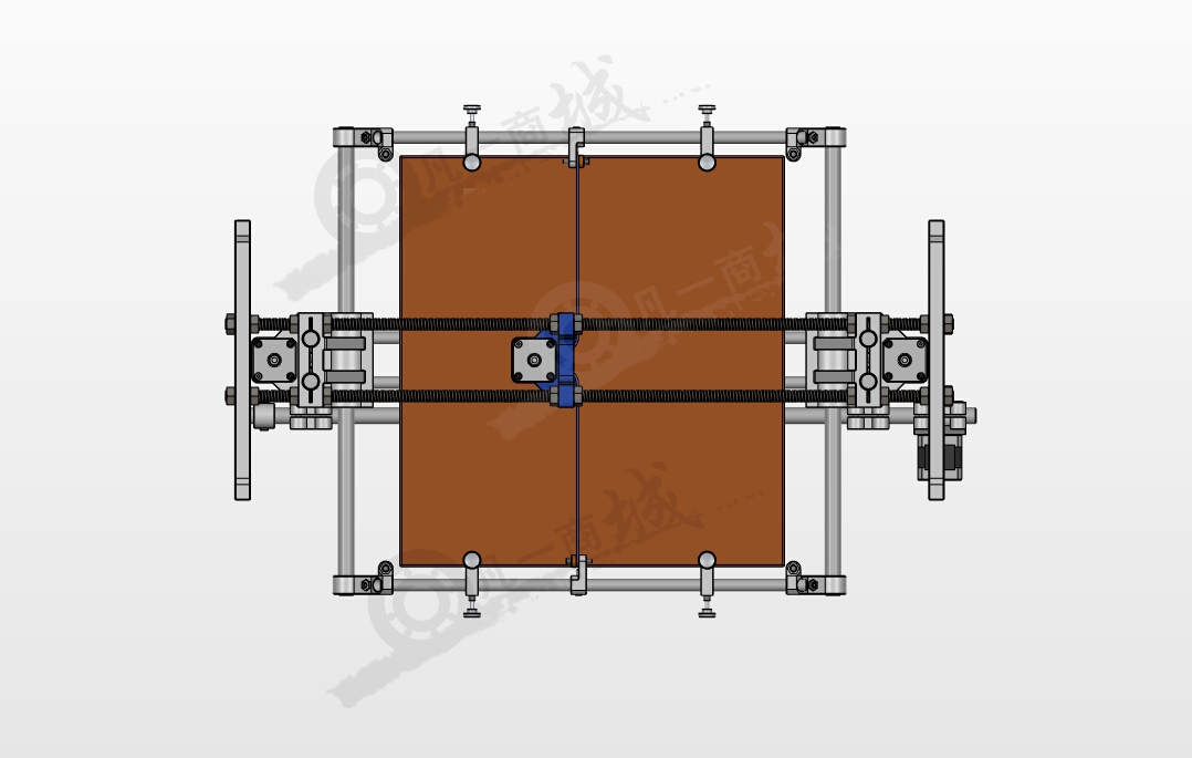 絲杠光軸架構(gòu)的3D打印機 模型截圖[2]