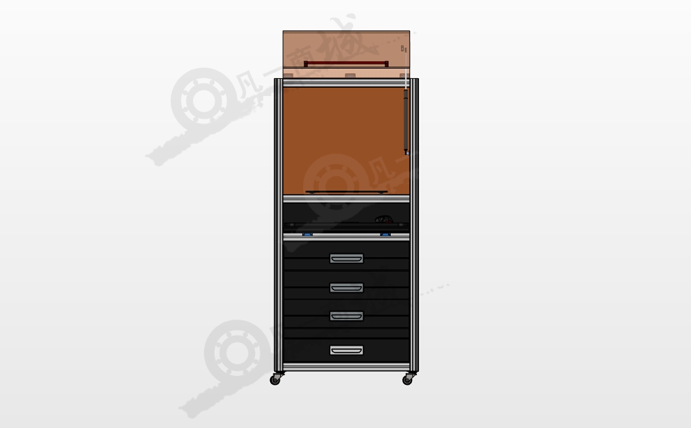 CNC/3D打印機(jī)櫥柜 模型截圖[2]